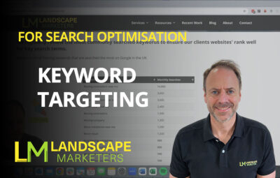 How Landscaping Companies can Target Keywords